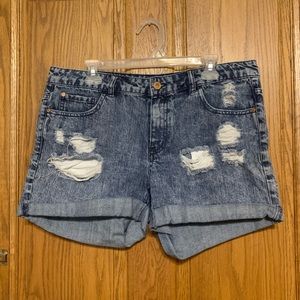 Refuge denim shorts